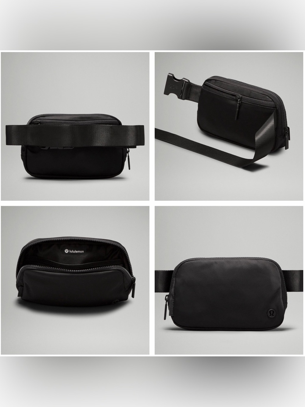 lululemon athletica Black Belt Bag